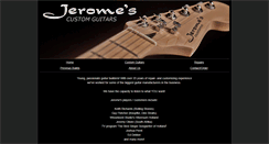 Desktop Screenshot of jeromescustoms.com